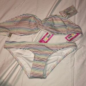 Xhiliration Rainbow Bikini